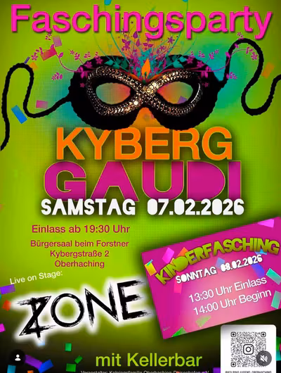 Kyberg Gaudi Faschingsparty