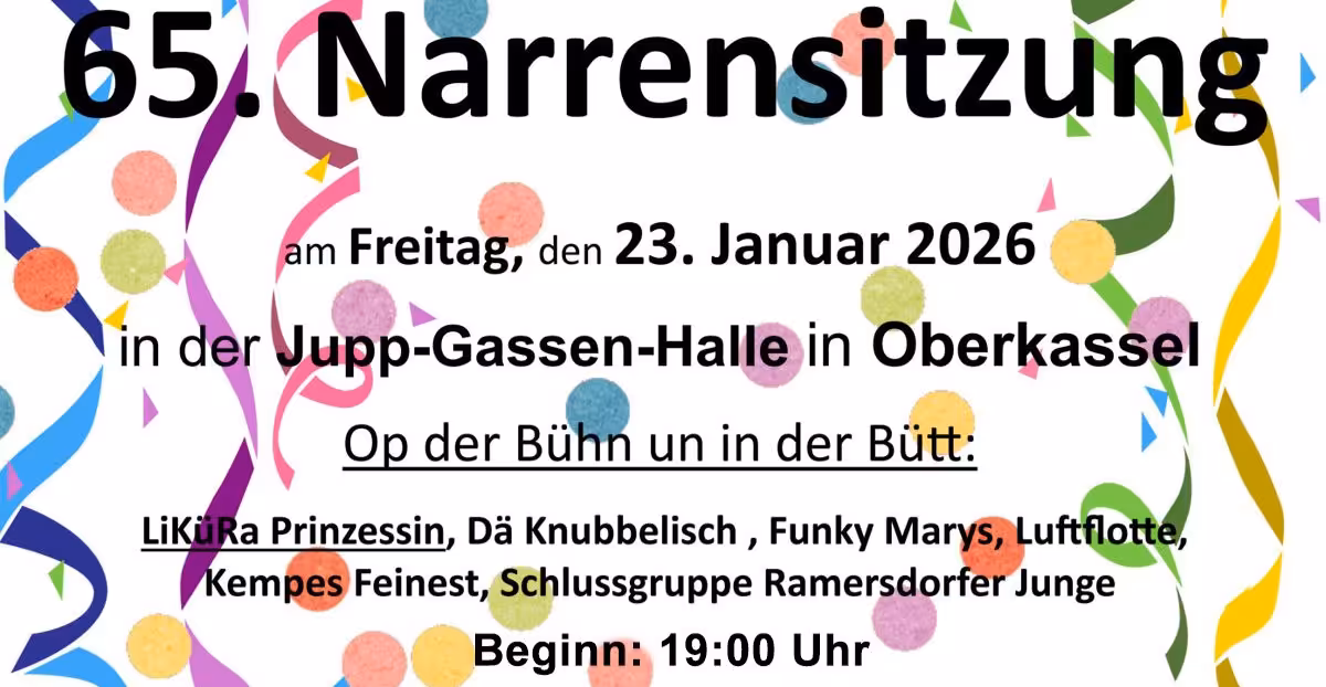 65. Närrensitzung