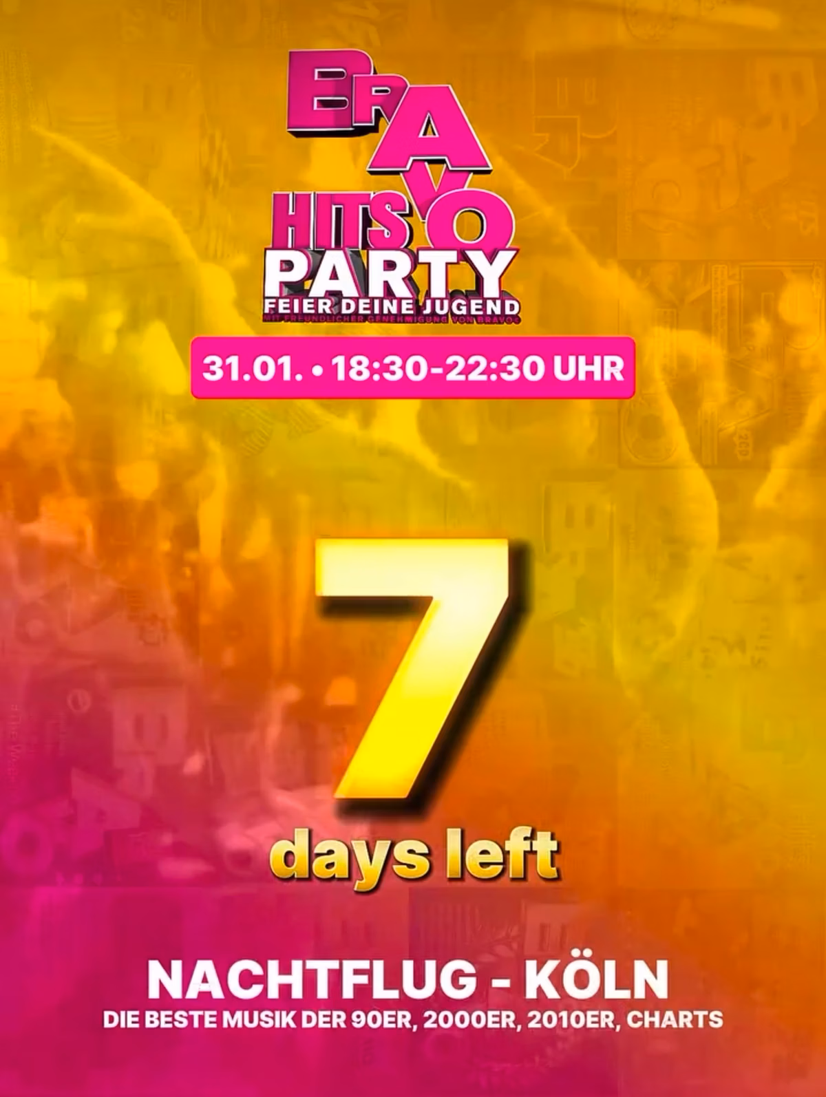 BRAVO HITS PARTY - Tickets bei Viventii BRAVO HITS PARTY in Köln - Tickets & Info @ viventii.com