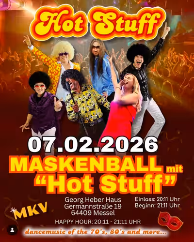 MASKENBALL mit "Hot Stuff"