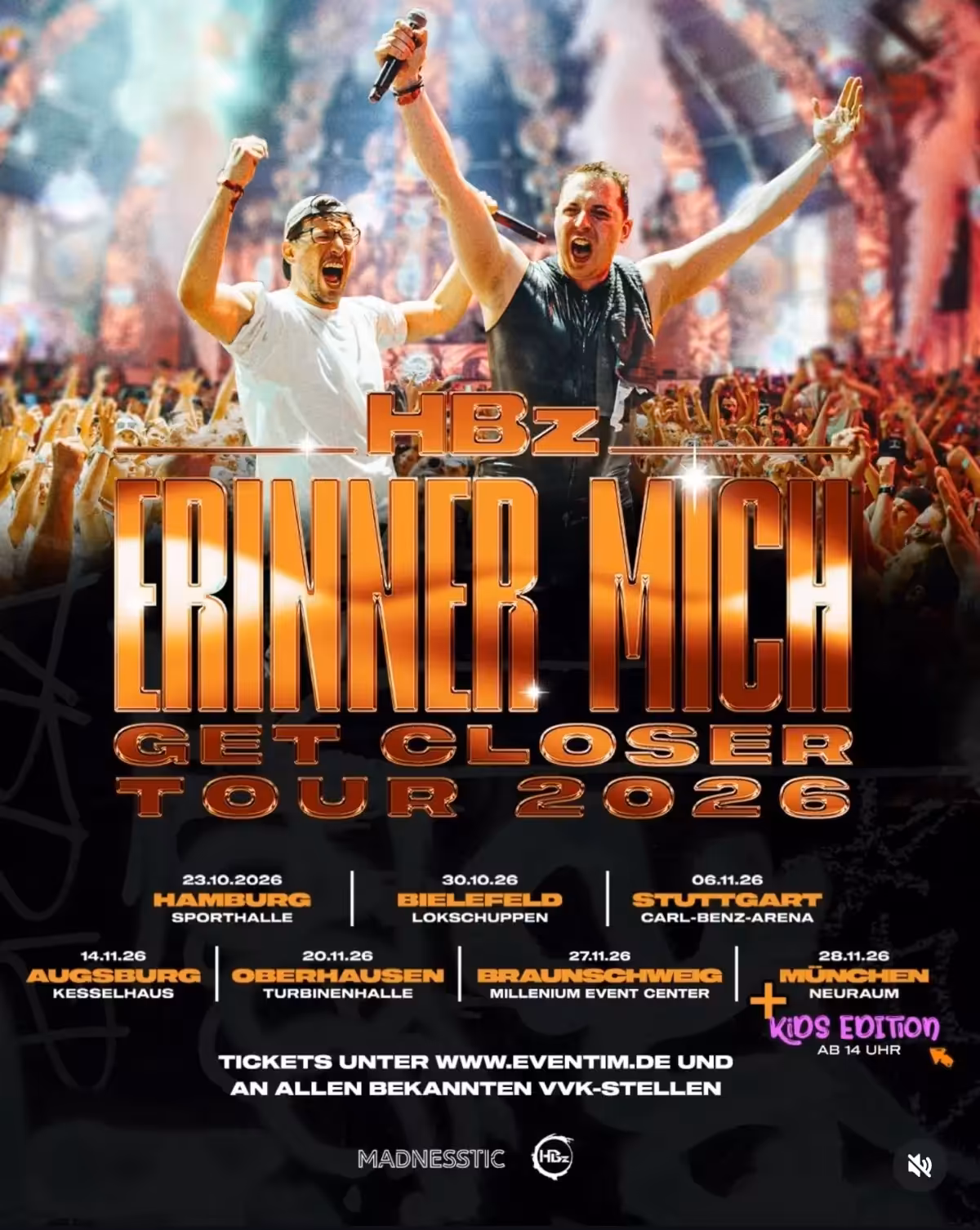 HBz - Erinner Mich Tour 2026 (Hamburg)